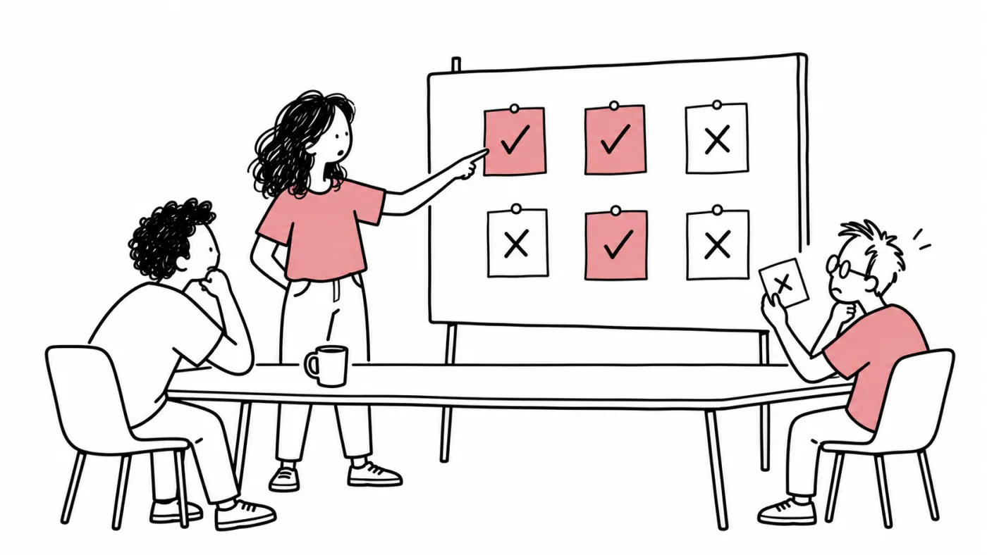 A product team choosing which requests to build